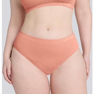 Enjoy 25 Discount on Womens SmoothFit Bikini Brief Peaches Cream