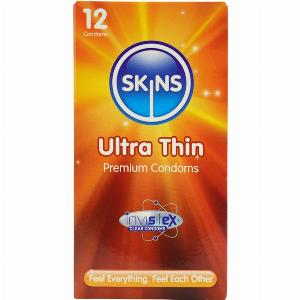 Enjoy 26 Discount on Skins Ultra Thin Condoms  12 Pack Deal