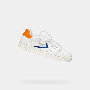 GEOX Eclyper Junior Blancorange Clair
