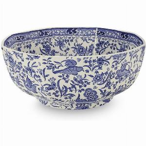Blue Regal Peacock Octagonal Bowl Medium 205cm8