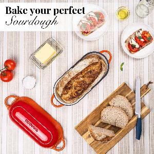 Get 40 Off Enamelled Cast Iron Bread Pot NonStick Dutch Oven 32cm