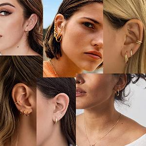1 paire de boucles doreilles en acier inoxydable 316L pour femmes et hommes Piercing doreille Tragus Cartilage bijoux Pendientes Mujer Hombre vente en gros 20MM multicolore