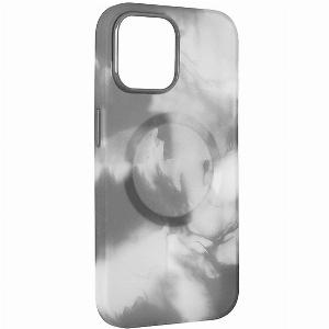 PURO Aqua MagSafe COVER MAGSAFE per iPhone 15 Pro Argento