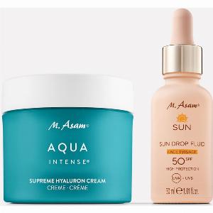 32 Rabatt auf Supreme Hyaluron Gesichtscreme und Sun Drop Serum LSF 50