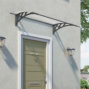 Palram  Canopia Door Canopy Neo 1350 Grey Twinwall