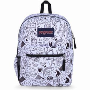Jansport  Cross Town Backpack  Broken Broadcast