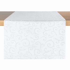 Chemin de table Antalya PULSIVA 40x130 cm lxL blanc rectangulaire 2 pièces  Lot