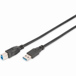 Großzügiger Rabatt DIGITUS USB 30 Kabel 18m Typ A B in Schwarz