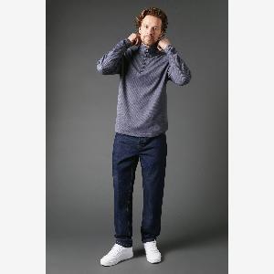 Get 81 discount on Debenhams mens navy funnel neck sweatshirt size 2XL available