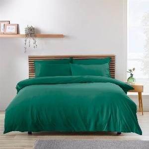 Get 60 Off Catherine Lansfield Soft Touch NonIron Duvet Cover Set in Green