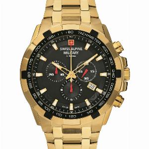 Swiss Alpine Military 70439117 Chronograph Herrenuhr 46mm 10ATM