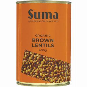 Suma Organic Brown Lentils 400g