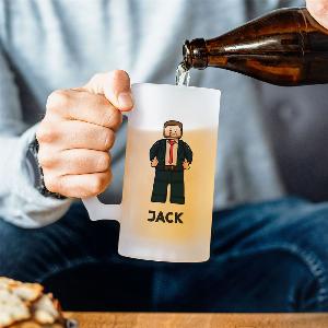 Custom Beer Mug Featuring Character was 1499 now 1274 15 Off
