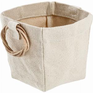 55 Rabatt auf quadratisches DekoKörbchen Abbe in Naturfarbe