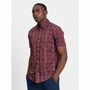 Linear Check Shirt XL