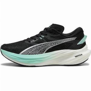 Puma Deviate Nitro 3 Schwarz Blau AW25 DamenSneaker Größe 375  EUR