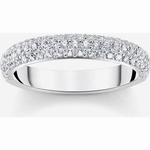 THOMAS SABO Sterling Silver Cubic Zirconia Full Eternity Ring TR24620511454