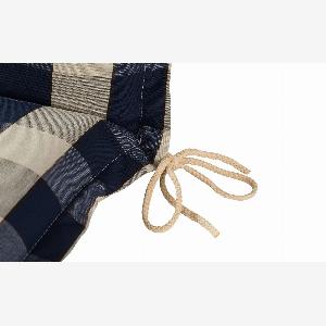Auflage  Kent  blau  Maße cm B 50 H 9 Garten  Auflagen  Kissen  HochlehnerAuflagen  Sconto