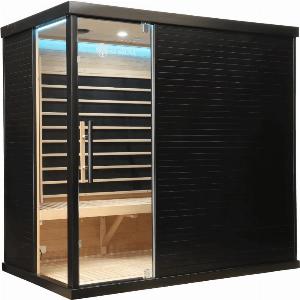 Enjoy 5 Off Premium Black Box Far Infrared Sauna for Four People