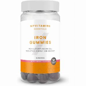 Gommose di ferro Myvitamins  30 porzioni  Frutti di bosco ora 845