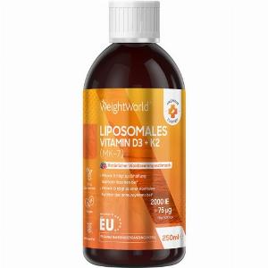 Liposomal Vitamin D3  K2  Knochen amp Gelenkerhaltung  Natürlicher Abwehrschub  Hohe Dosierung gegen Mangelerscheinungen  250ml Flüssige Ergänzung