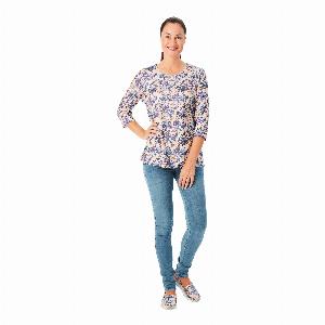 Damenshirt mit 34Ärmeln Fleur Preisreduzierung von 1499  auf 759  49  Rabatt