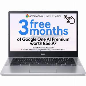 Acer Chromebook 314 â 14 Full HD Touchscreen Laptop  8GB RAM  128GB Storage  Up to 115hrs Battery