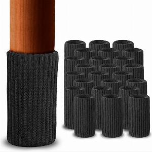 33 Rabatt auf Roegaarden Stuhlbeinschoner Socken schwarz 24 Stück zum Bodenschutz