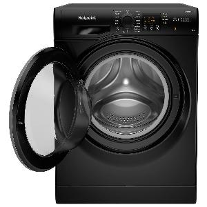 Hotpoint NSWF946BSUK 9kg 1400 Spin Washing Machine in Black Now 299