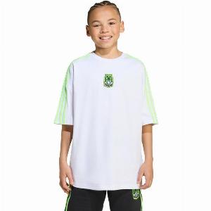 Adidas Minecraft Gfx unisex Magliette  Bianco  Jersey di cotone  Foot Locker