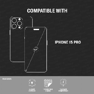 Get 14 Discount on Dark Brown iPhone 15 Pro Slim Leather Bumper Case