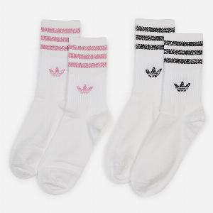 Chaussettes X2 Mid Cut Glitter  Noirrose