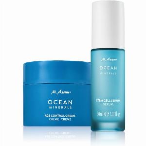 OCEAN MINERALS Alter Kontroll 24h Gesichtscreme und Stammzellenserum Set jetzt nur 3999