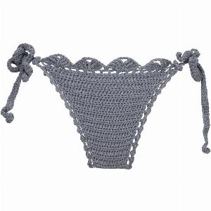 Seashell Side Tie Bottom  Size Medium  81cm  90cm   Color Grey