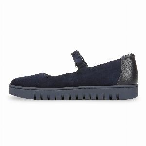 Vionic Uptown MJ Suede Womens Hook and Loop Shoes  Navy Blazer  SizeUS 10 Women
