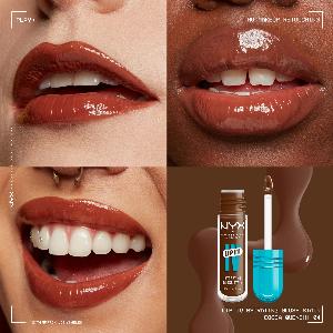 Der NYX Professional Makeup Lip IV Hydrating Gloss Stain in Cocoa Quench ist jetzt nur 995 