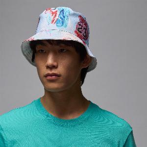 14 Rabatt auf den Nike Jordan Apex Wendebucket Hat in Weiß aus Polyester