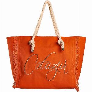 Borsa in canvas COTAZUR con logo ora a 5530  con sconto del 21