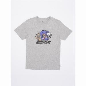 Volcom Tshirt Skate Fast  Heather Grey  Enfant