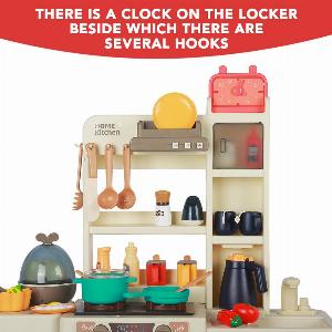 Get 66 Off Alivio Kids Kitchen Playset with Sound Lights and Sink