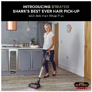Shark IZ400UKT Stratos Pets Cordless Stick Vacuum Cleaner Copper