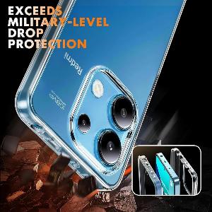 Custodia protettiva a 360 per tutto il corpo anticaduta antigraffio trasparente ibrida in silicone rigido per PC per iPhone Samsung Huawei Honor Xiaomi Redmi OPPO OnePlus iPhone 12 Pro Max trasparente
