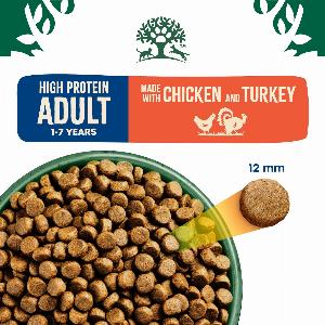 Wellbeloved Enjoy 15% Discount on Adult Chicken Turkey High Protein Dog Food 14kg 4008429149849