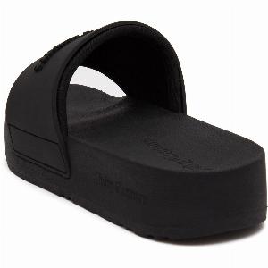 Sandales noires en caoutchouc Juicy Couture Breanna avant 62  maintenant 43