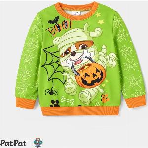 PAW Patrol Halloween Toddler GirlBoy Skye Chase Rubble Longsleeve Pullover Sweatshirt