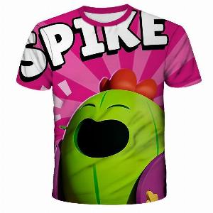 Tshirt en polyester à séchage rapide BRAWL STARS pour homme et enfant décontracté confortable à séchage rapide respirant XXS6XL 12 S