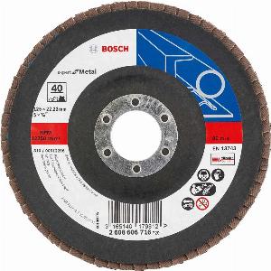Bosch Expert X551 for Metal Angled Flap Disc 125mm 40g Pack of 1