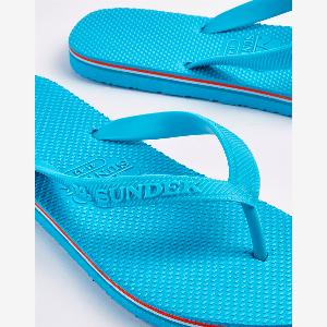 Barracuda ciabatte infradito con profili arcobaleno celeste 3334