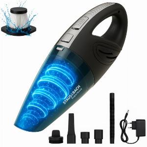 STAUSBACH Supernova Handstaubsauger für Tierhaare und Flüssigkeiten  Leicht ideal fürs Auto jet