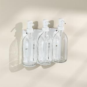 Enjoy 34 Discount on White Triple WallMounted Soap Dispenser